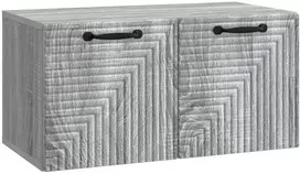 TV staliukas Sieninė TV spintelė Pilka sonoma ąžuolo 59,5 x 31 x 30 cm