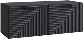 TV staliukas Sieninė TV spintelė Juoda 78,5 x 31 x 30 cm Apdirbta mediena