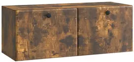 TV staliukas Sieninė TV spintelė 78,5 x 31 x 30 cm Dūminio ąžuolo