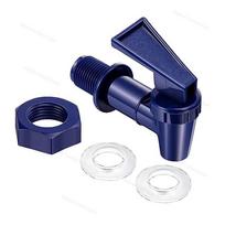 Reusable Water Dispenser Spigot Plastic Replacement Taps for Beverage Dispensers Water Jugs Suitable Glass Wine Bottles 1pcs black