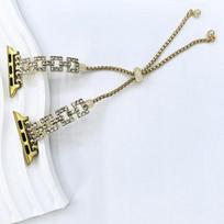 Luxury Full Diamond Watch Strap for Apple 38-49mm and Samsung/Huawei 20/22mm 38/40/41/42mm auksas
