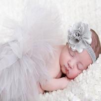 Naujagimiams Naujagimių Fotografijos Aksesuarai Kostiumas Kūdikiams Princesė Kūdikio Tiulio Sijonas Fotografijos Aksesuarai gray
