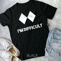 Ski I'm Difficult Skiing Skier Snowboard Snowboarder Unisex Form T-shirt XXXL white