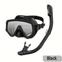 Scuba Diving Mask Snorkel Set For Adults Tempered Glass Professional Panoramic Snorkeling Gear Swimming Training Snorkel Kit balta