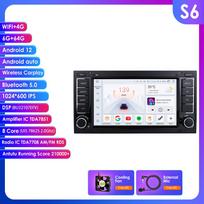 Hizpo belaidis Carplay FIAT 500 2007 - 2014 m. Automobilio radijas Android Multimedia grotuvas 9  Stereo GPS navigacija BT SWC RDS FM DSP Išmanusis 2din S S6 8Core 6G 64G