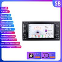Hizpo belaidis Carplay FIAT 500 2007 - 2014 m. Automobilio radijas Android Multimedia grotuvas 9  Stereo GPS navigacija BT SWC RDS FM DSP Išmanusis 2din B S8 8Core 8G 128G