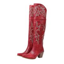Moteriški vakariniai western tipo batai, kaubojiški, stambiu kulnu, kvadratiniu priekiu, šoniniu užtrauktuku, vintažiniai, laisvalaikio, puošnūs, cowgirl batai JAV 39 brown