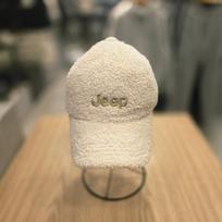 Jeep_Pogle Basic Logo Ball Cap_JP4GCU634 ivory gray
