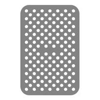 Accessories Rectangle Nonstick For Ninja DZ201 Foodi Air Fryer Mat Reusable Silicone Liners
