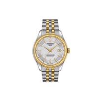 TISSOT Halo Collection Automatic Mechanical Movement Men's Watches Watch 41mm Silver Dial Stainless Steel Case T108.408.22.037.00 Gold Watch Case Gray Dial white