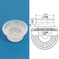 Manipulator Vacuum Chuck PFOG-20S/25S/30S/35S/40S Series Suction Cups Anti-slip Nozzle Silicone Antiskid Pneumatic