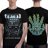 Tool Band T Shirt Music Vintage Leisure T-Shirts Short-Sleeve Vintage Tshirt Beach Cotton O Neck Plus Size 5XL Top Tees S juoda