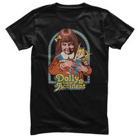 Officially Licensed Steven Rhodes Dolly Has An Accident Men's T-Shirt XXXXL black