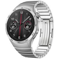 For Huawei for GT4 Smart Watch Bands Original One-Bead Bamboo Steel Strap with Stainless Steel Butterfly Buckle Stylish for Huawei gt4 dedicated gray