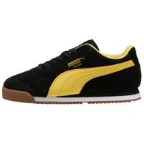 PUMA Roma žemi laisvalaikio batai Unisex Juodi Geltoni 398635-06 38 geltona