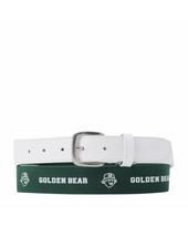 Goldeunbeeo (M) Italy Stretch Webbing Belt G6Abx26111Grx Green/Xxx white