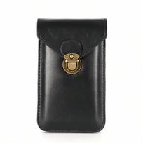 New Mobile Phone Fanny Pack Male Hanging Bag Mobile Phone Bag Black įvairiaspalvis