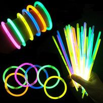 Fluorescencinės apyrankės 100vnt.