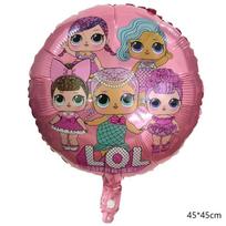 lol Surprise Doll Birth Date celebration Theme Decorations cake topper balloon paper banner plates cups Backdrop designed for Infant Shower Suppl pink