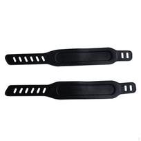 Exercise Bike Pedal Straps Replacement Parts Home Gym Bands Tape Perfect Accessory black