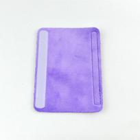 CPAP kaukės galvos juostos apsauga: Žymės nepaliekantis, pralaidus orui, slėgį mažinantis lipdukas Purple 12*9 Velcro white