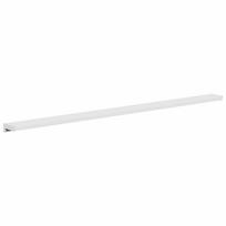 Baltas palangė 120 x 10 x 4,5 cm PVC