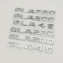 3D ABS Automobilio bagažinės raidės Lipdukas Mercedes Benz GLA35 GLA45 AMG GLA 200 220 250 260 X156 H247 Emblema Logotipas Ženklelis Aksesuarai ee05 2017-24&GLA260