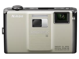 Nikon COOLPIX S1000pj Digital Camera, Silver - World's First Built-in Projector Camera, 12.1MP, 5x Optical Zoom, 28mm Wide-Angle