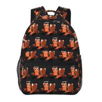 Rawr Mielas Raudonasis Panda Žiaurumas Rawresome Studentų Kuprinė Mokyklinė Kuprinė Žygiai Kelionės Dieninė Kuprinė Berniukams Mergaitėms Kuprinė ant Peties One Size brown