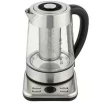 Elektrinis virdulys, 1,7 l greitai užverdantis 2200 W virdulys su UK Strix termostatu, arbatos sieteliu, šilumos palaikymo funkcija