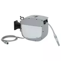 Žarnos ritė su 20 m sodo žarna, 180° pasukama, žarnos dėžė su automatiniu susukimu ir savaiminiu fiksavimu