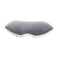 Gua Sha Massage Board Comb Edge 304 Stainless Steel Smoother Surfaces Gua Sha Tool for Soft Tissue Pain Relief Body Care gray