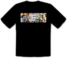GTA V GTA 5 Grand Theft Auto 5 San-Andreas  T-Shirt L gray