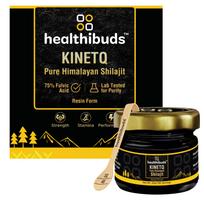 KINETQ Pure Himalayan Shilajit Resin 20g for Men & Women | 80 Servings