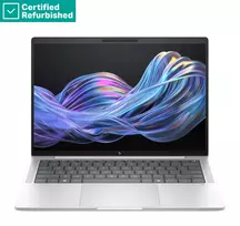 HP RENEW RENEW SILVER HP EliteBook X G1i AI 14 - Ultra 7-268V, 32GB, 512GB SSD, 14 WUXGA Privacy Touch, 5MP IR cam, WWAN-ready, FPR, Nordic backlit keyboard, Glacier Silver, 68Wh, Win 11 Pro, 1 years
