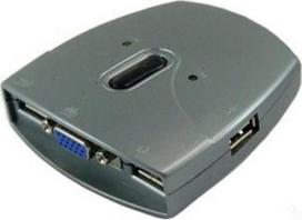 No Name Sedna SE-KVM-USB-22 KVM switch Grey