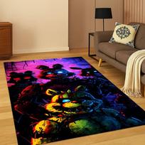 3D žaidimo F-FNAF Freddy animacinis kilimas namams, miegamajam, svetainei, sofai, prie durų dekoras, vaikų žaidimų kilimėlis, neslystantis kilimėlis, dovana 40x60cm brown