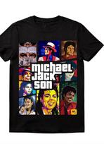 Michael Jackson Game Style Graphic Cotton Unisex Shirt Mj 2026 New Movie Summer Unisexs Y2k Fashion Short Sleeve Tshirt Fan Gift S black