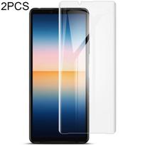 For Sony Xperia 10 III 2 PCS IMAK Curved Full Screen Hydrogel Film Front Protector For Sony Xperia 10 III