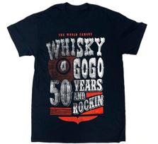 Whisky A Go Go Black 50 Years and Rocking T Shirt S black
