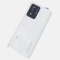 Parts Battery Back Cover For Xiaomi Mi 11T Pro 11T 5G Rear  Housing Replacement With Camera Lens balta