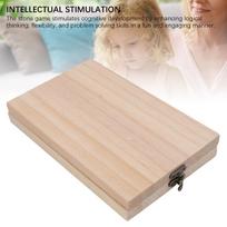 Stone Folding Board Game Educational Stone Strategy Board Game for Family Party Interactive
