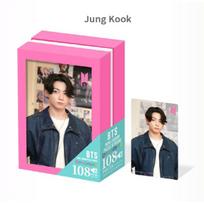 BTS Dynamite Framed Jigsaw Puzzle 108 Pieces Jung Kook pink