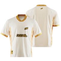 E-sports Gaming Print Men's Short Sleeve T-Shirt, Casual Fan Gift Top S beige