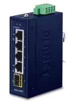 PLANET IGS-510TF tinklo komutatorius Ne-valdomas Gigabit Ethernet (10/100/1000) Mėlyna