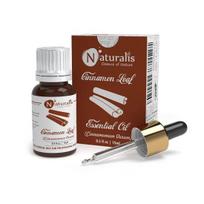 Naturalis Cinnamon Oil - Organic Cinnamon Essential Oil for Aromatherapy, Skin Care - Therapeutic Grade Natural Oil for Relaxation & Wellness - 15ml 15ML white