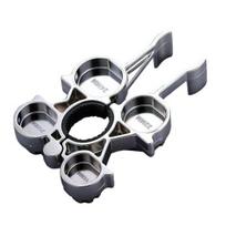 12-in-1 aeratoriaus veržliaraktis Patvarus Rūdims atsparus Metalinis maišytuvo purkštuko galvutės nuėmimo įrankis Virtuvės Vonios kriauklės santechnikos remonto įrankis A
