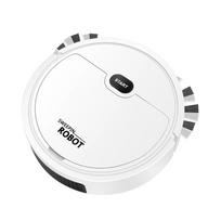 Robotas dulkių siurblys USB Smart 3 viename Siurbimo šlavimo šluostymo funkcija Automatinis dulkių siurblys mažiems butams balta