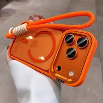 Camera Bracket for Magsafe Case for 17 Pro Max Air Wrist Strap Lens Film Cover for 16 15 14 Plus 11 12 13 Pro Max iPhone 14 Pro Max