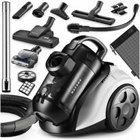 Dulkių siurblys MOZANO Cyclone, 4000W, be maišelio, su turbo šepetėliu ir HEPA filtru, 15 funkcijų